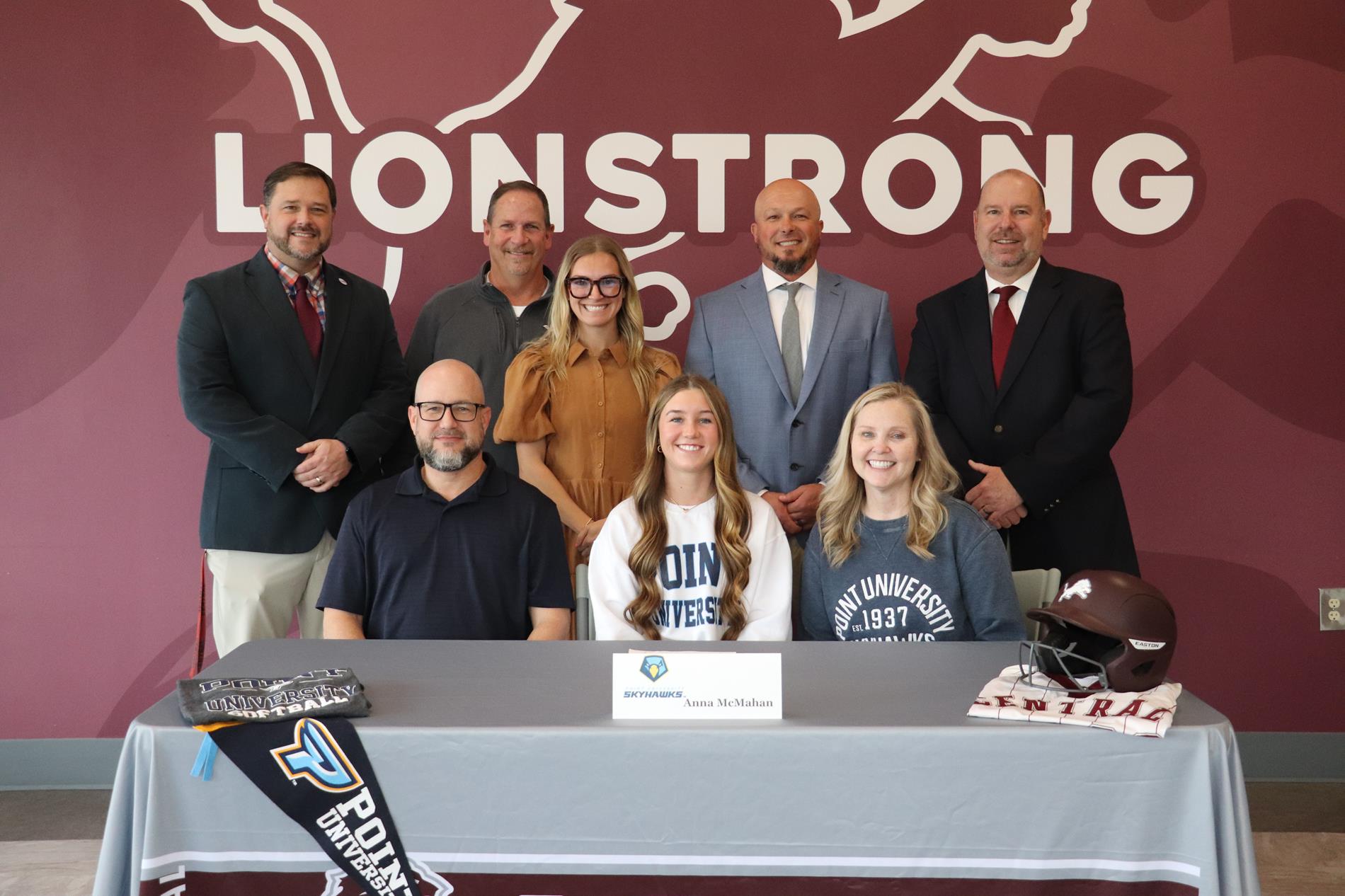 Anna McMahan Signs with Point University