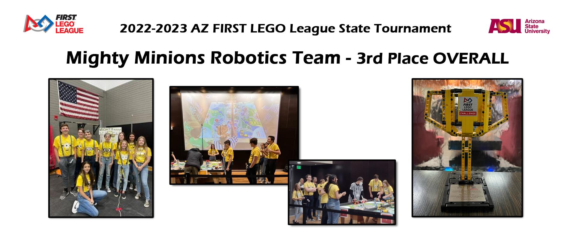 Mighty Minions Robotics Team places 3rd at State Championships