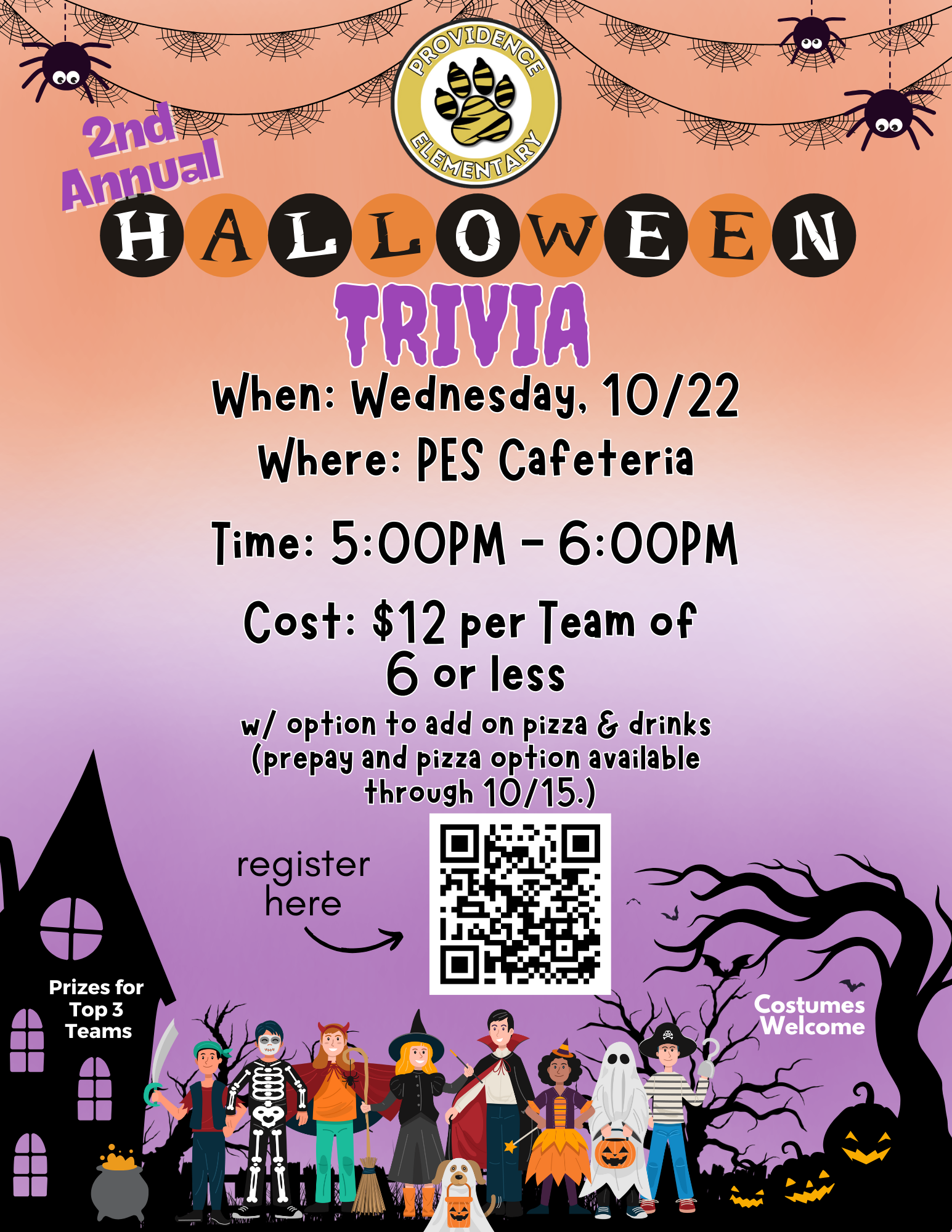 Halloween Trivia Flyer