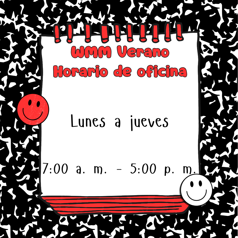 Horario de atención en español
