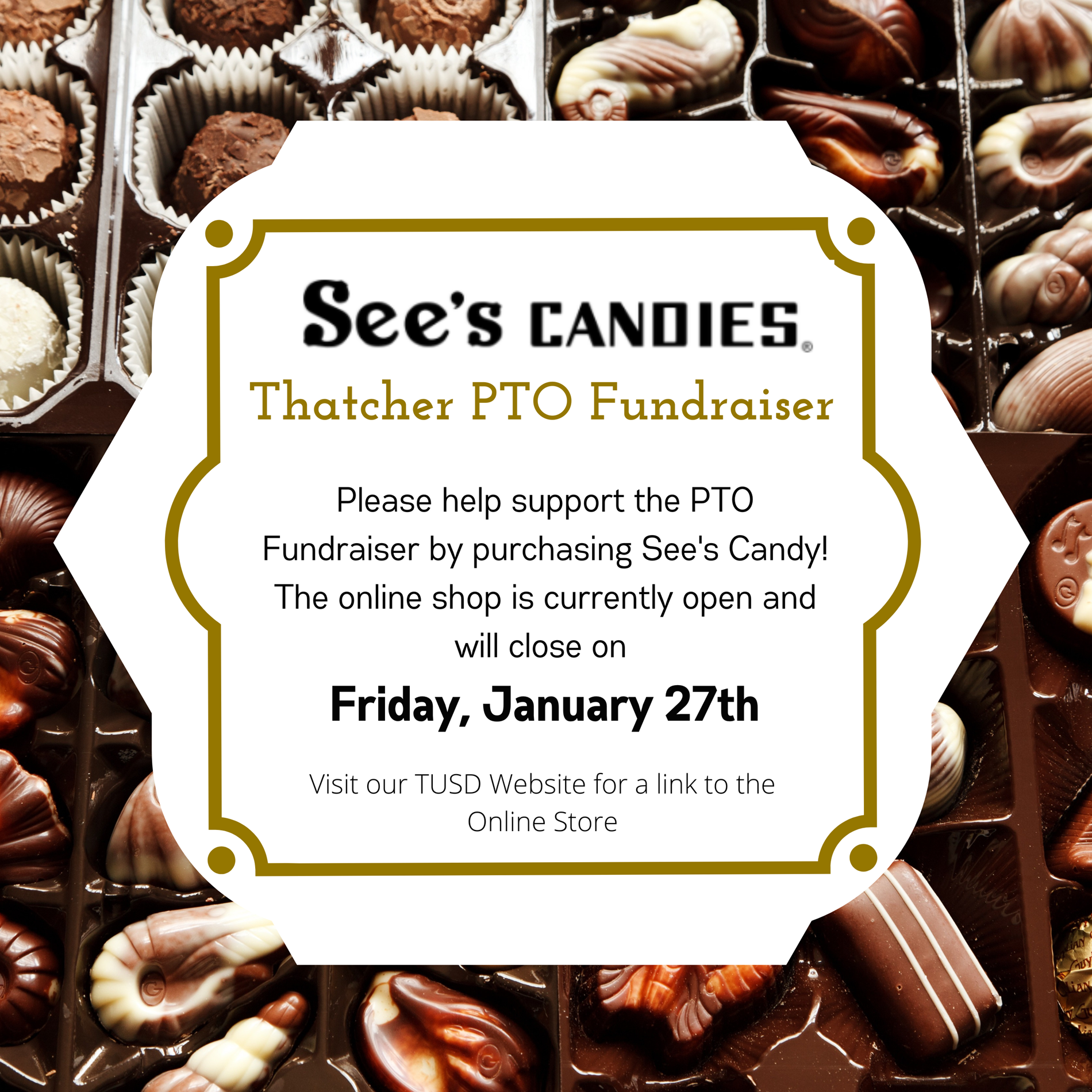 PTO See's Candy Fundraiser
