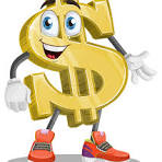 Cartoon Dollar sign