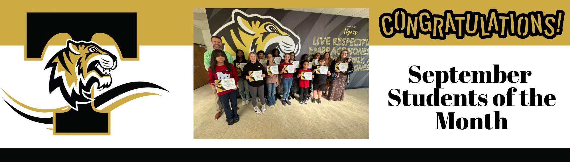 September Students of the Month