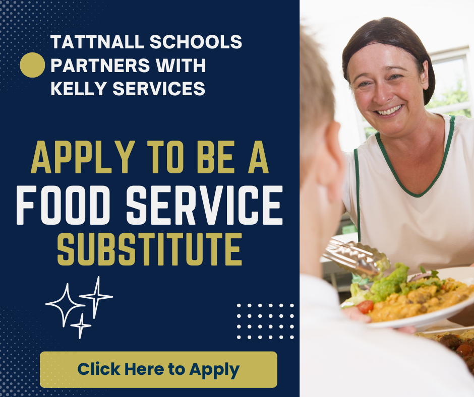 Apply to be a Food Service Substitute