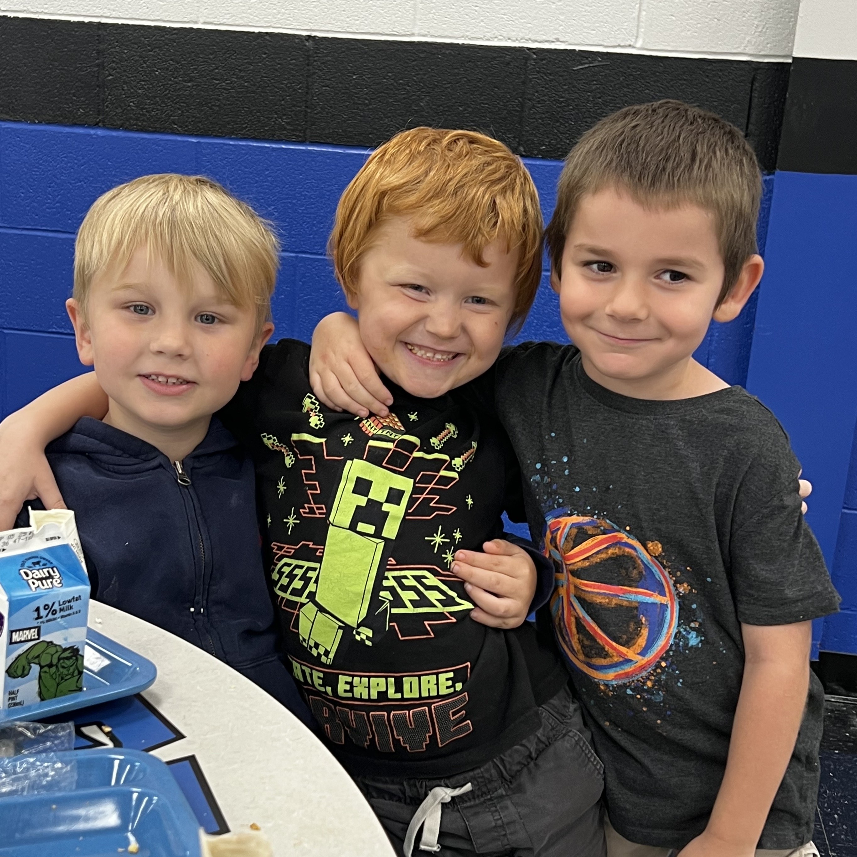 Kindergarten Lunchroom buddies