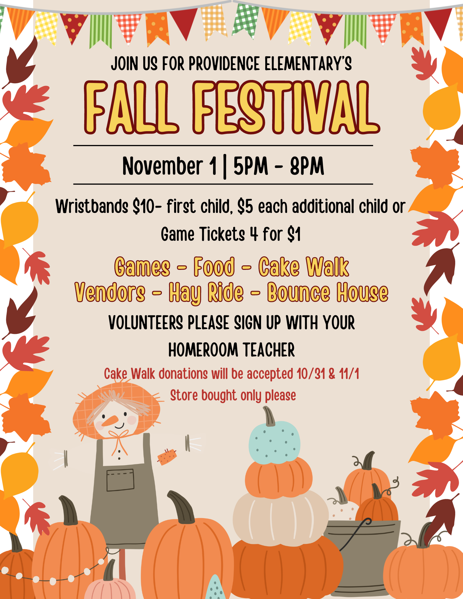 Fall Festival Flyer 