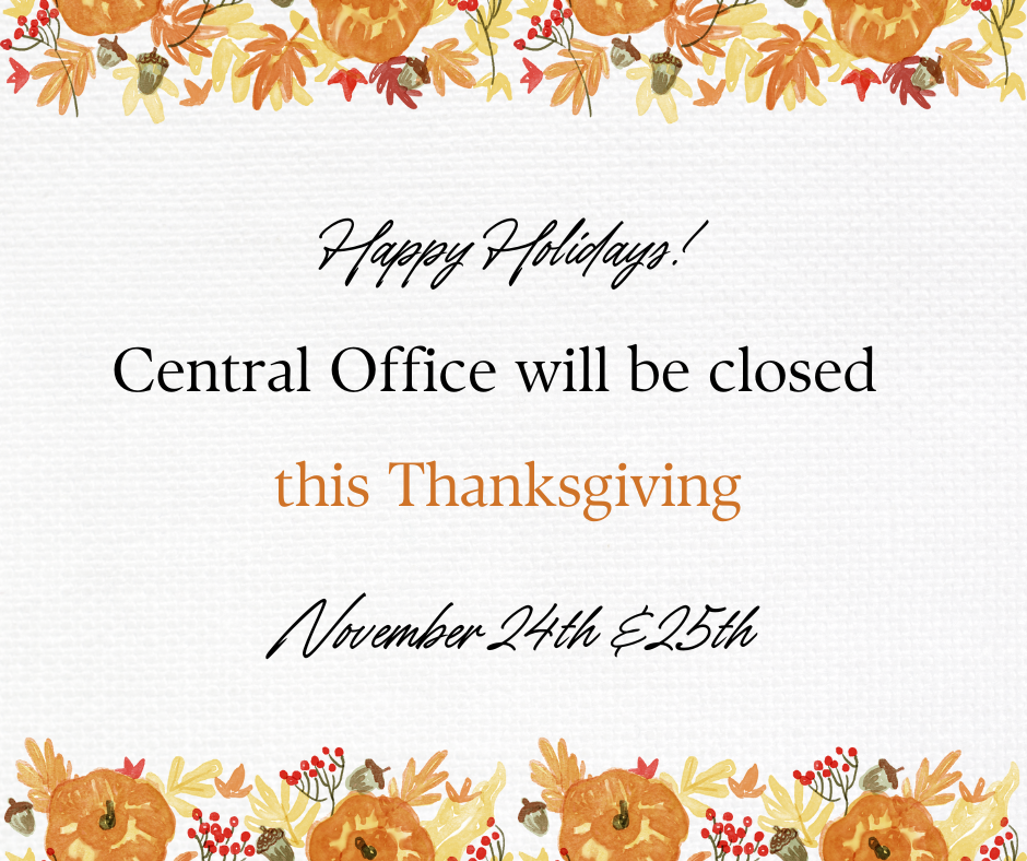 CO Closed Thanksgiving