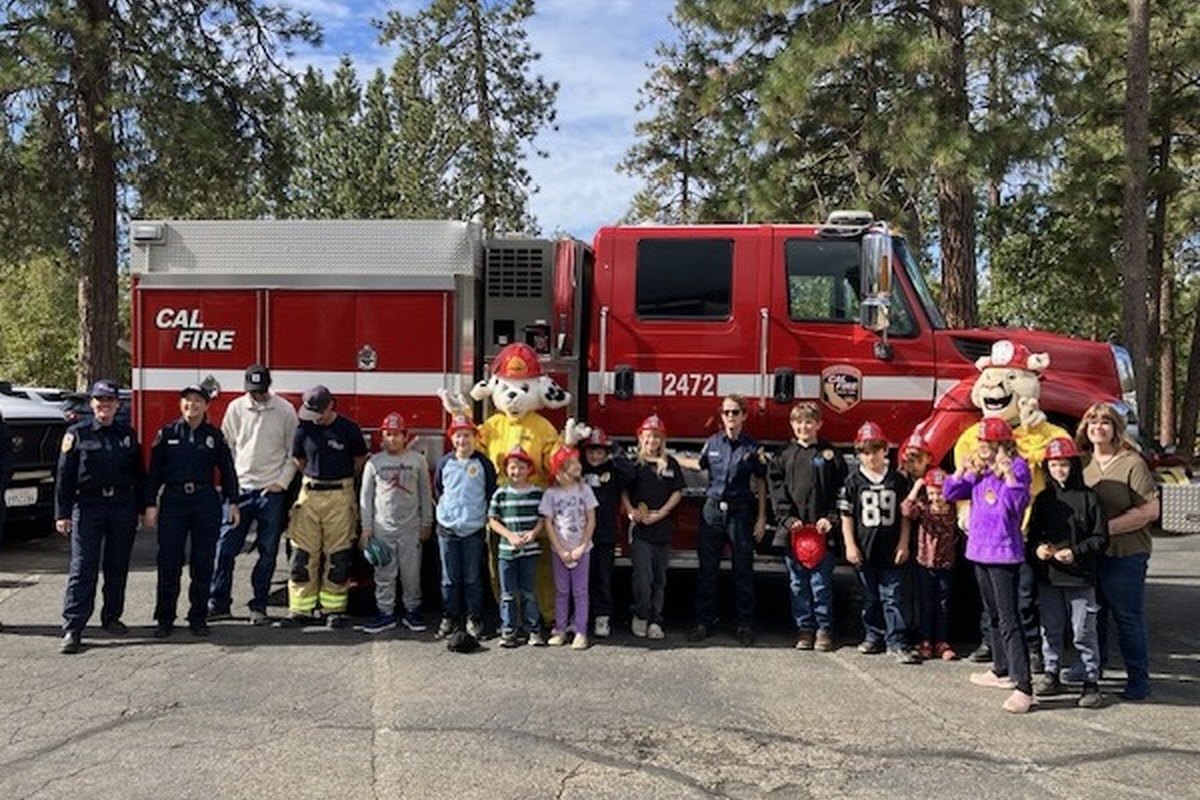 Cal-Fire visit