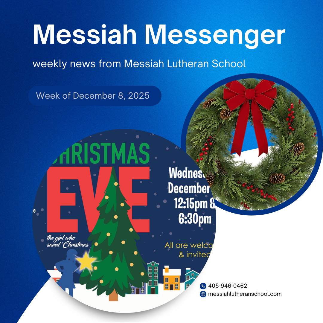 Messiah Messenger for the week of December 8, 2025