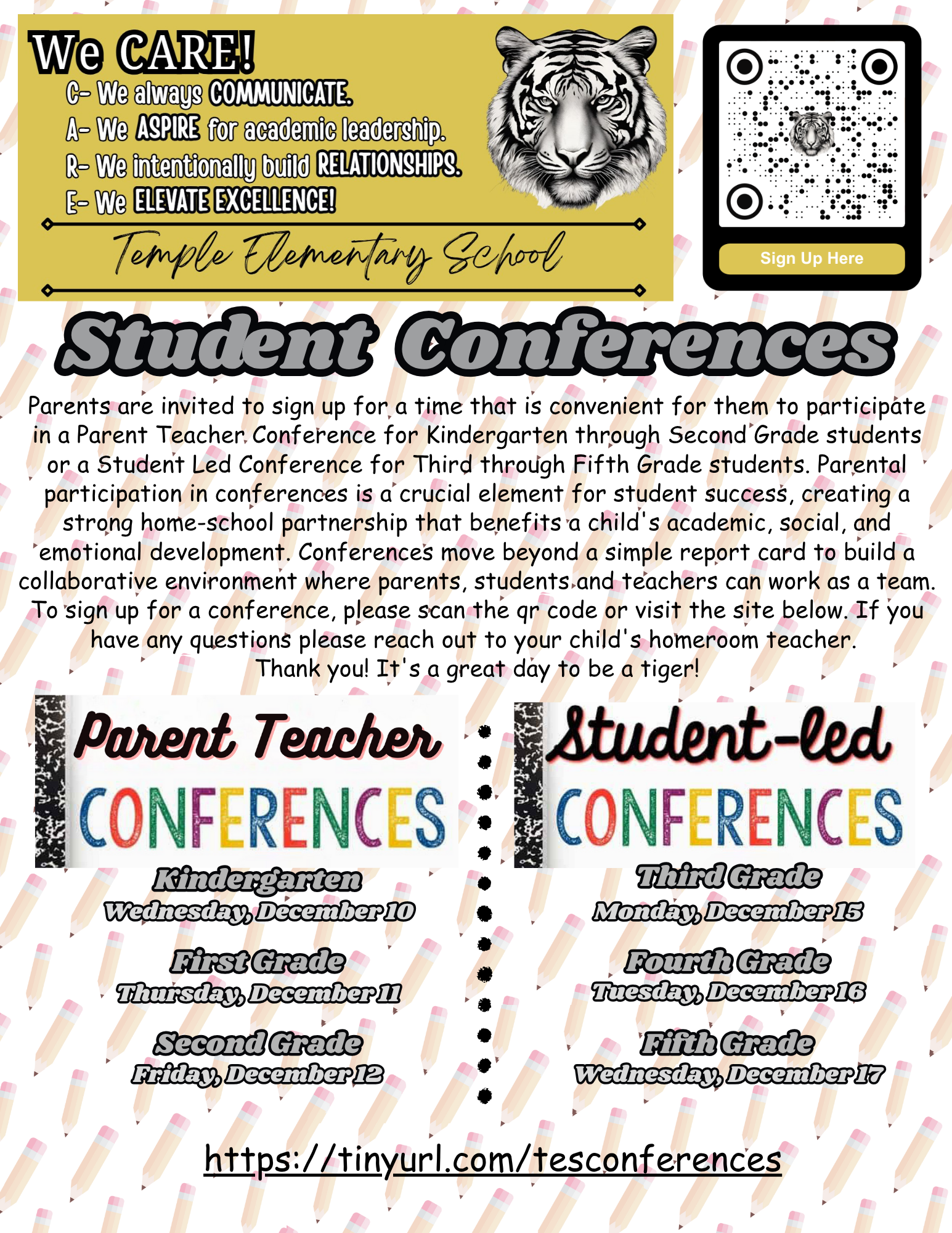 Parent Teacher Conferences