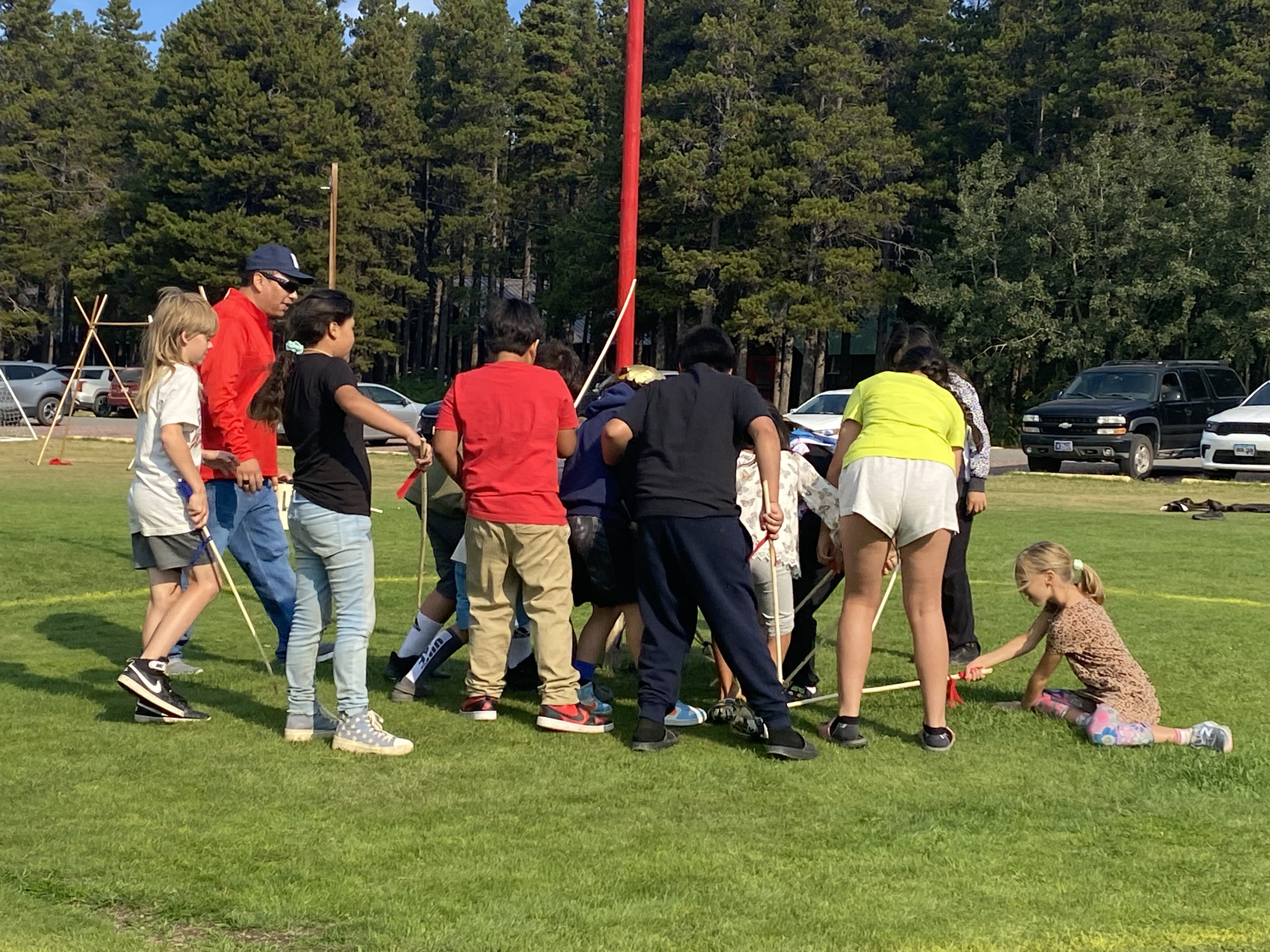 Family Games at the Lodge