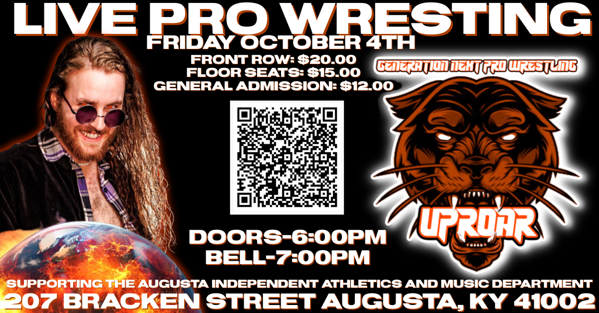 wrestling flyer