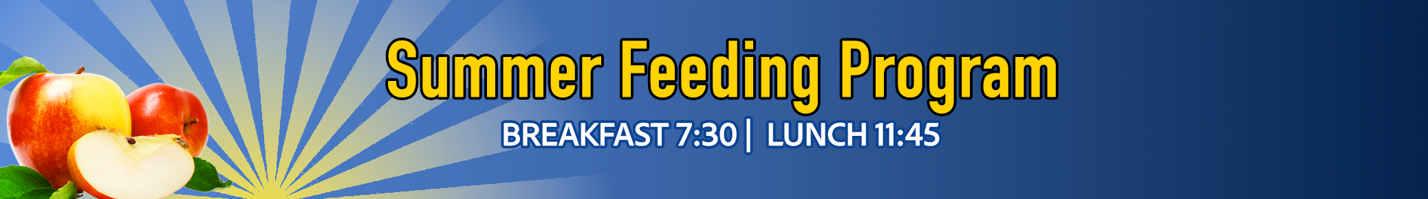 Summer Feeding Summer Feeding