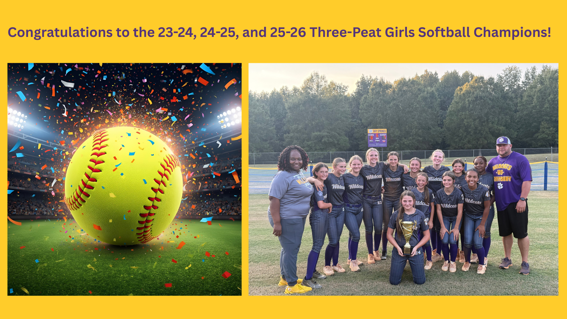 Softball Championship Winners 2025
