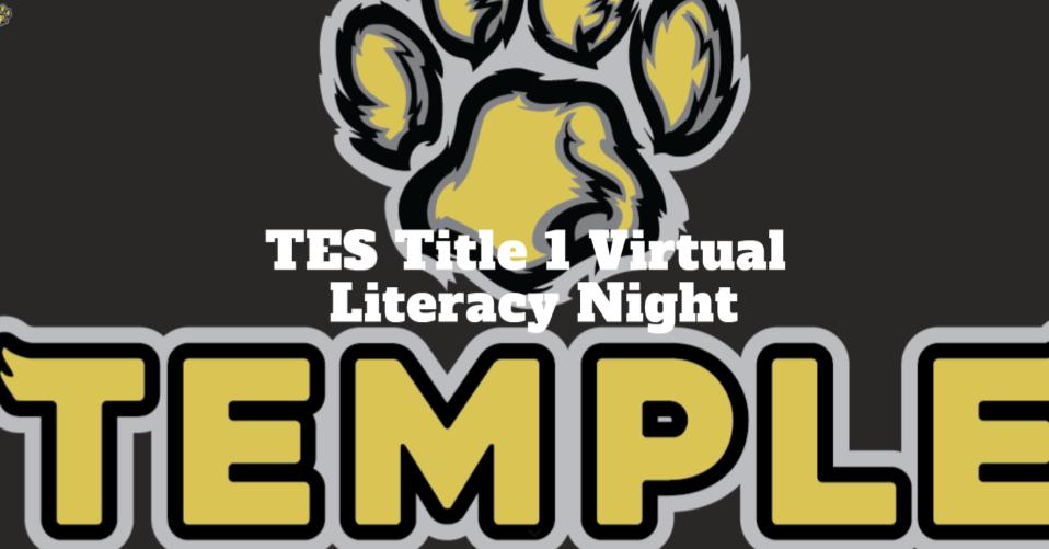 Virtual Annual Meeting and Literacy Night