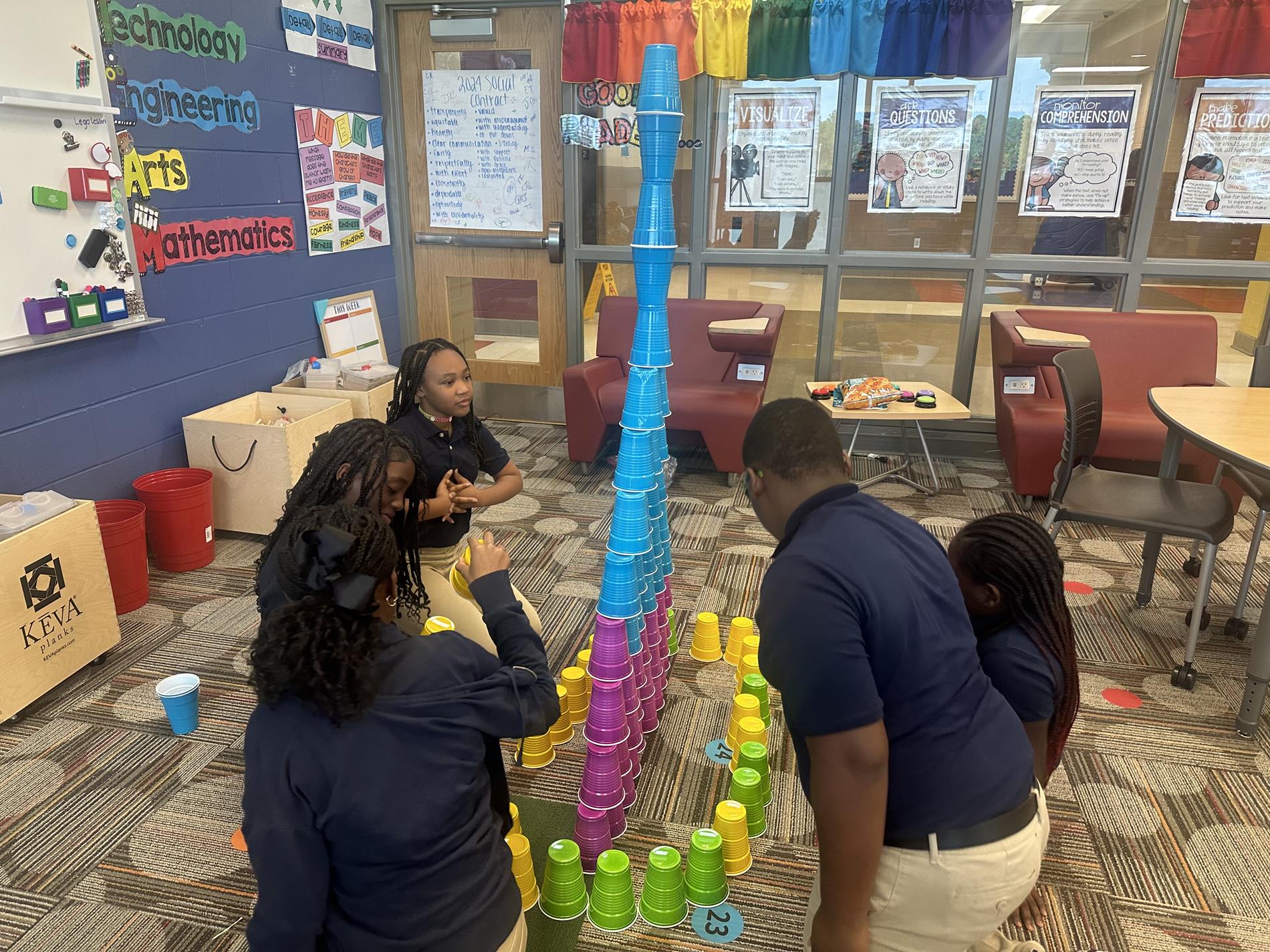 Cup Towers STEM Challenge