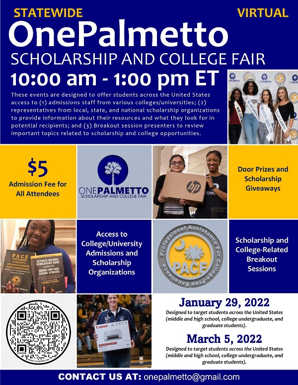 One Palmetto Scholarship Fair