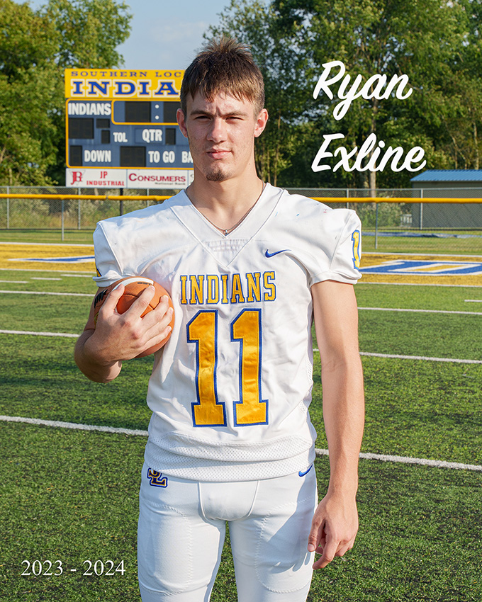 senior Ryan Exline