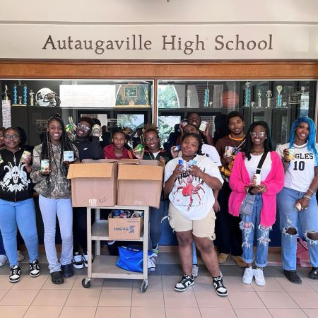 Autaugaville FBLA Food Drive