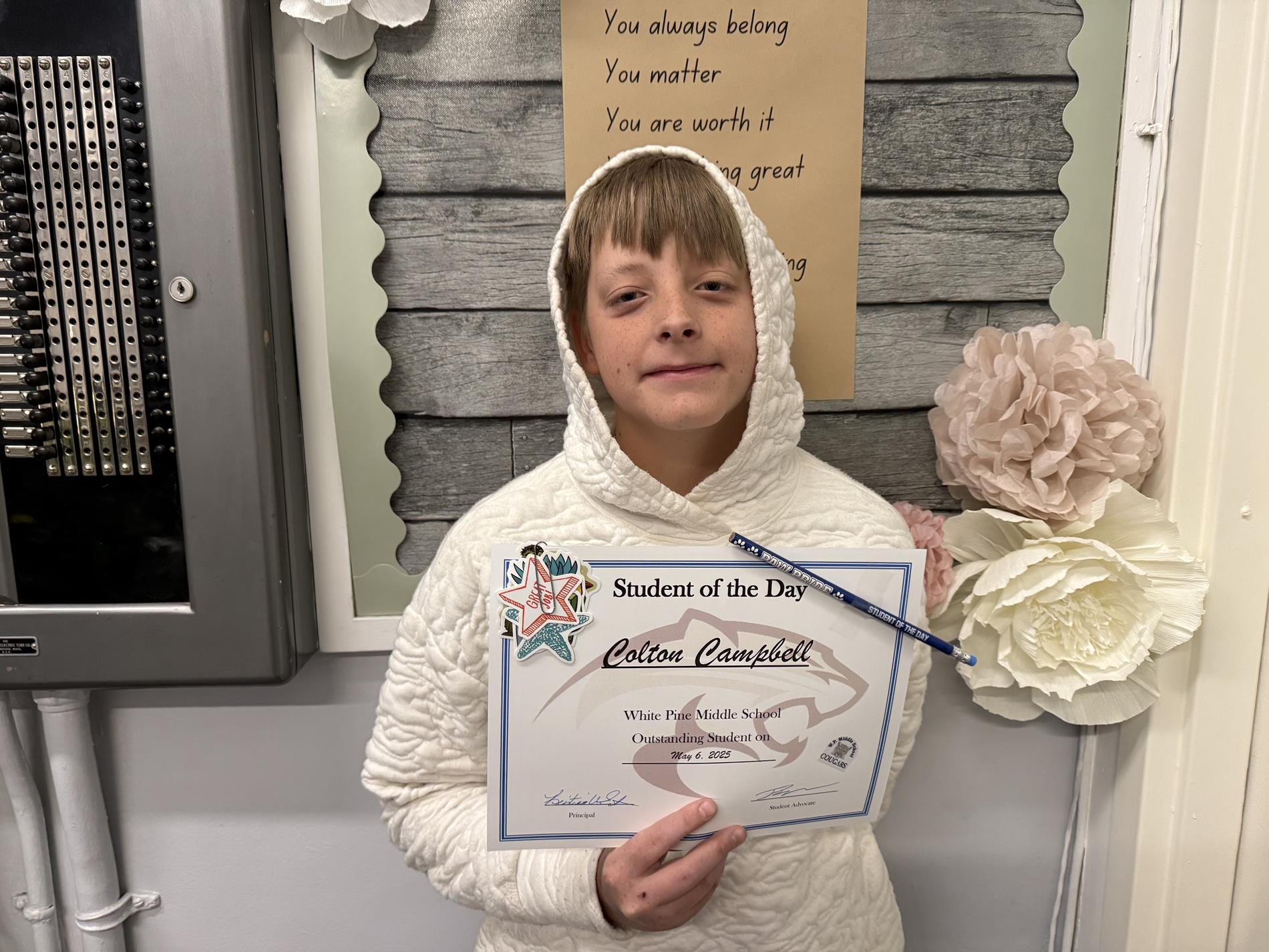 Student of the Day