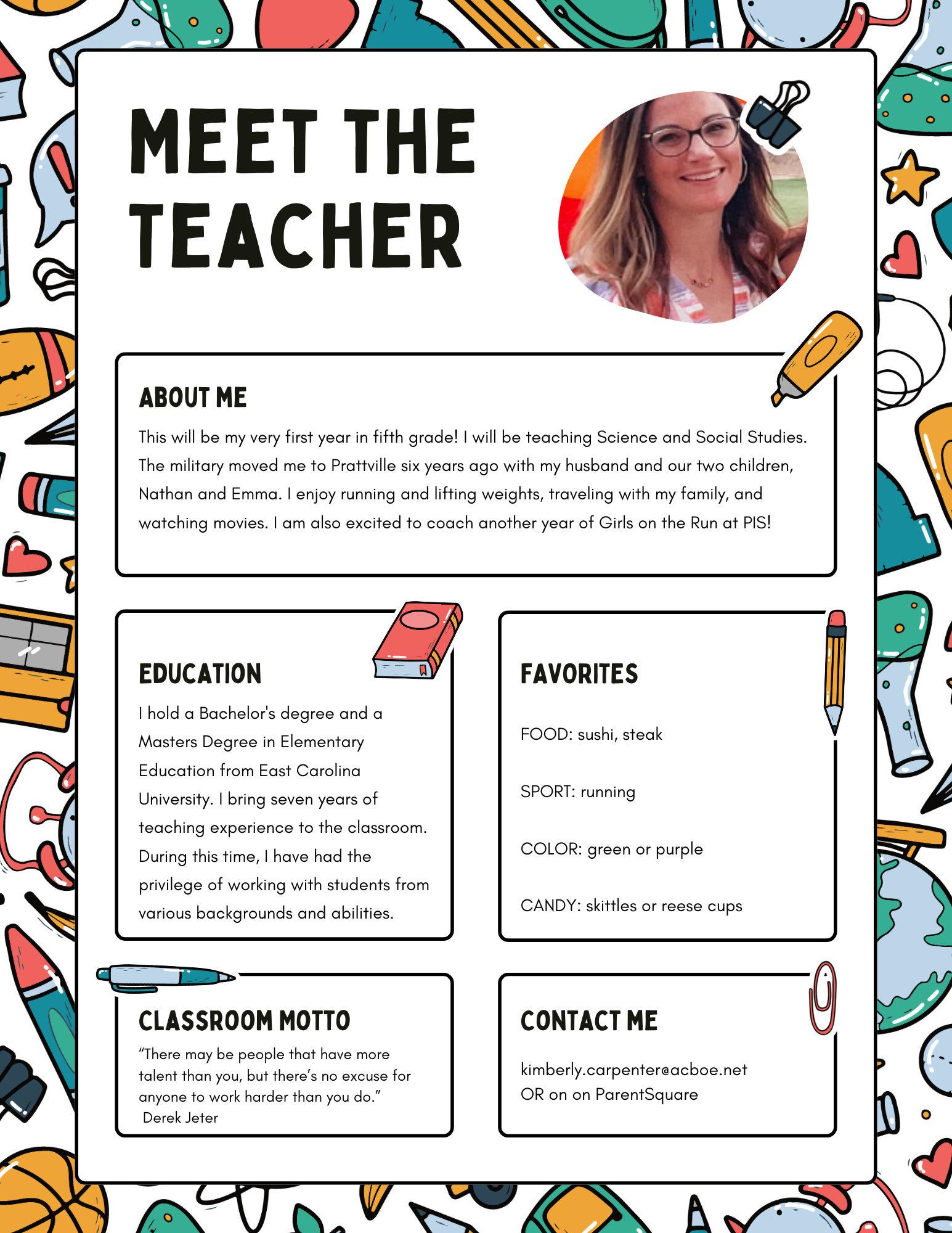 Meet the Teacher