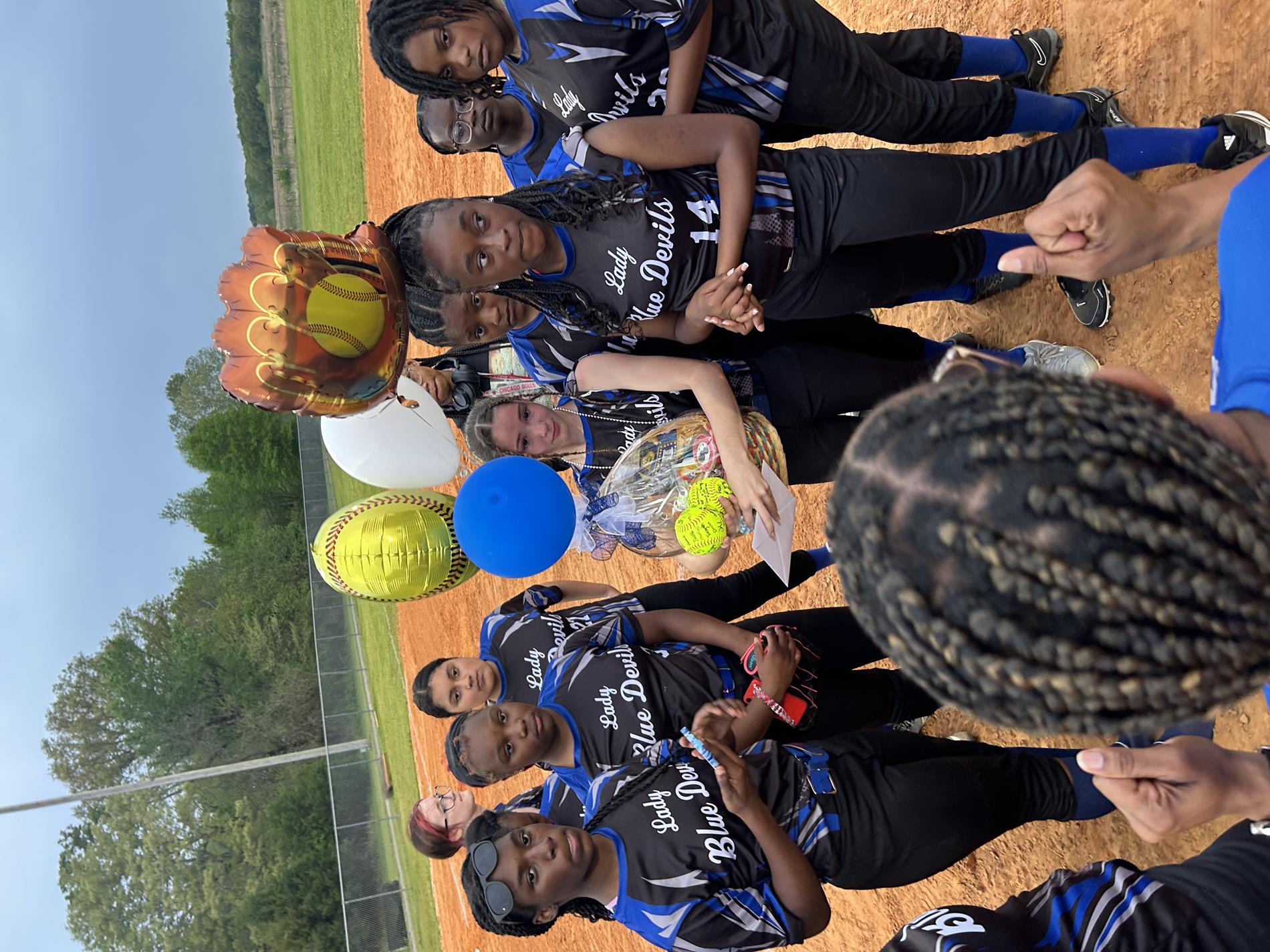 Senior Night AHS Softball players