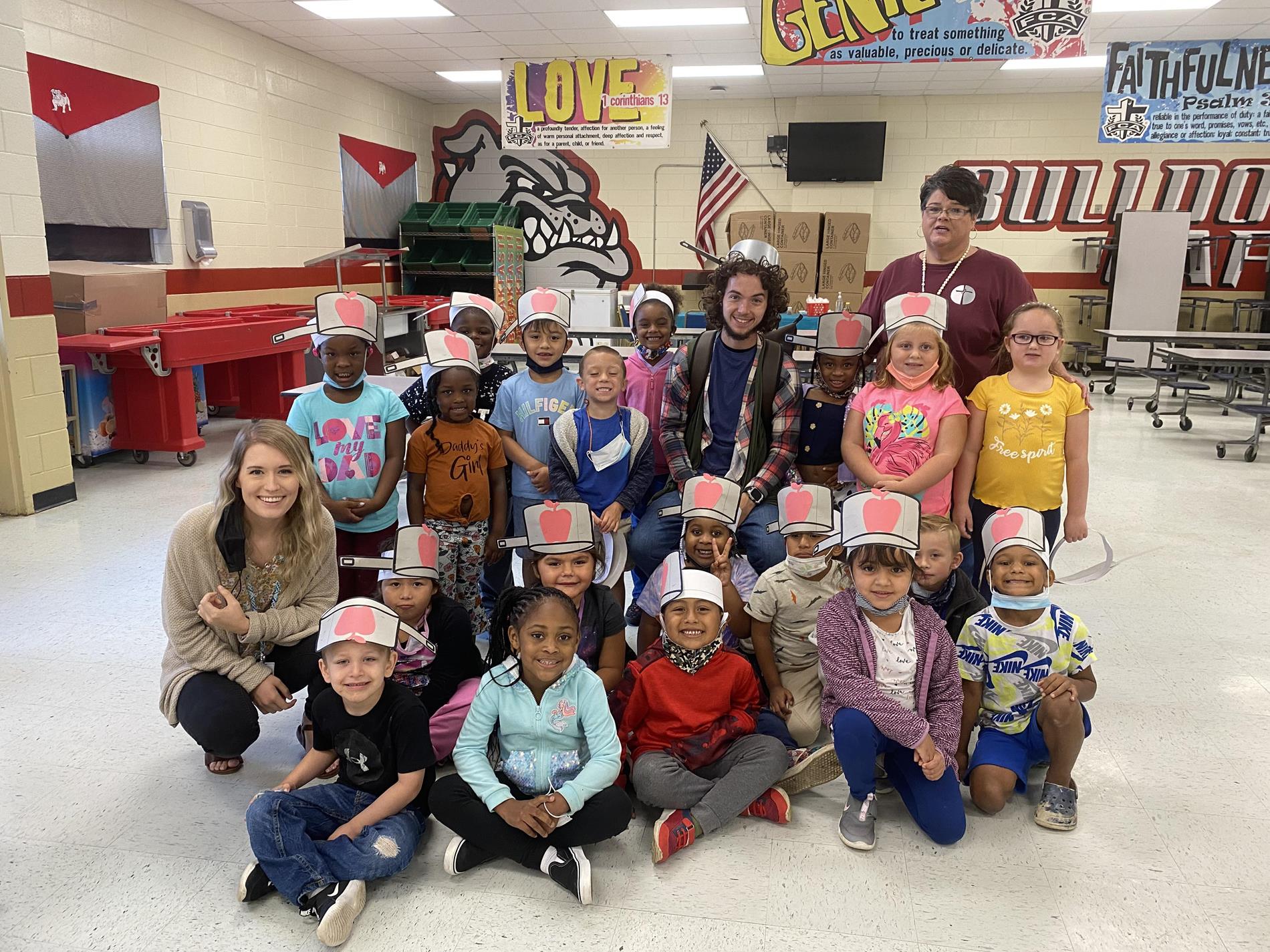 Ms. Taylor and Ms. Selena's class