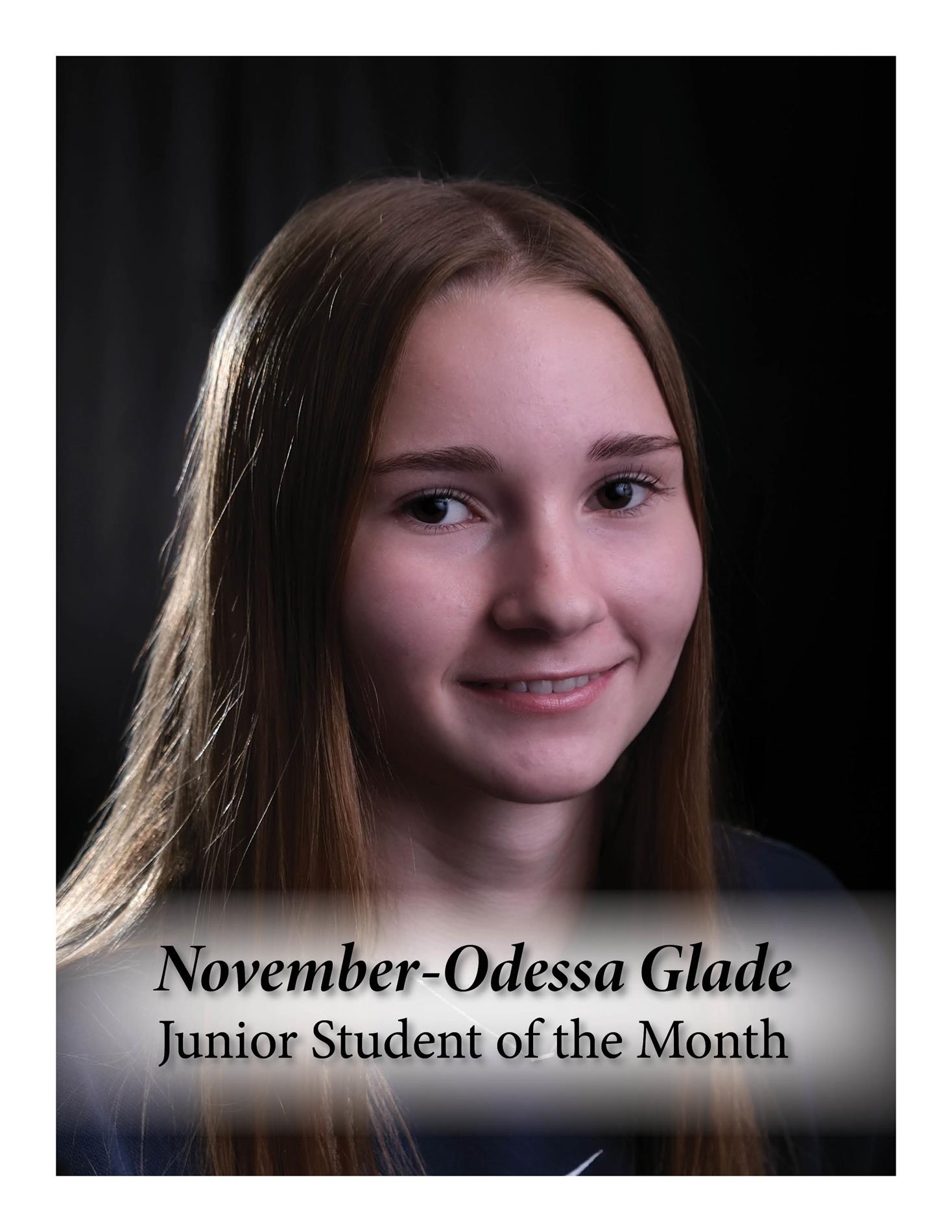 November Student of the Month
