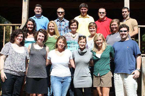 The Class of 2000 recently had their 10 year reunion.  On Saturday, they had a family picnic at the outdoor classroom and toured both the elementary and secondary building.  That night they met at 333 Restaurant for supper