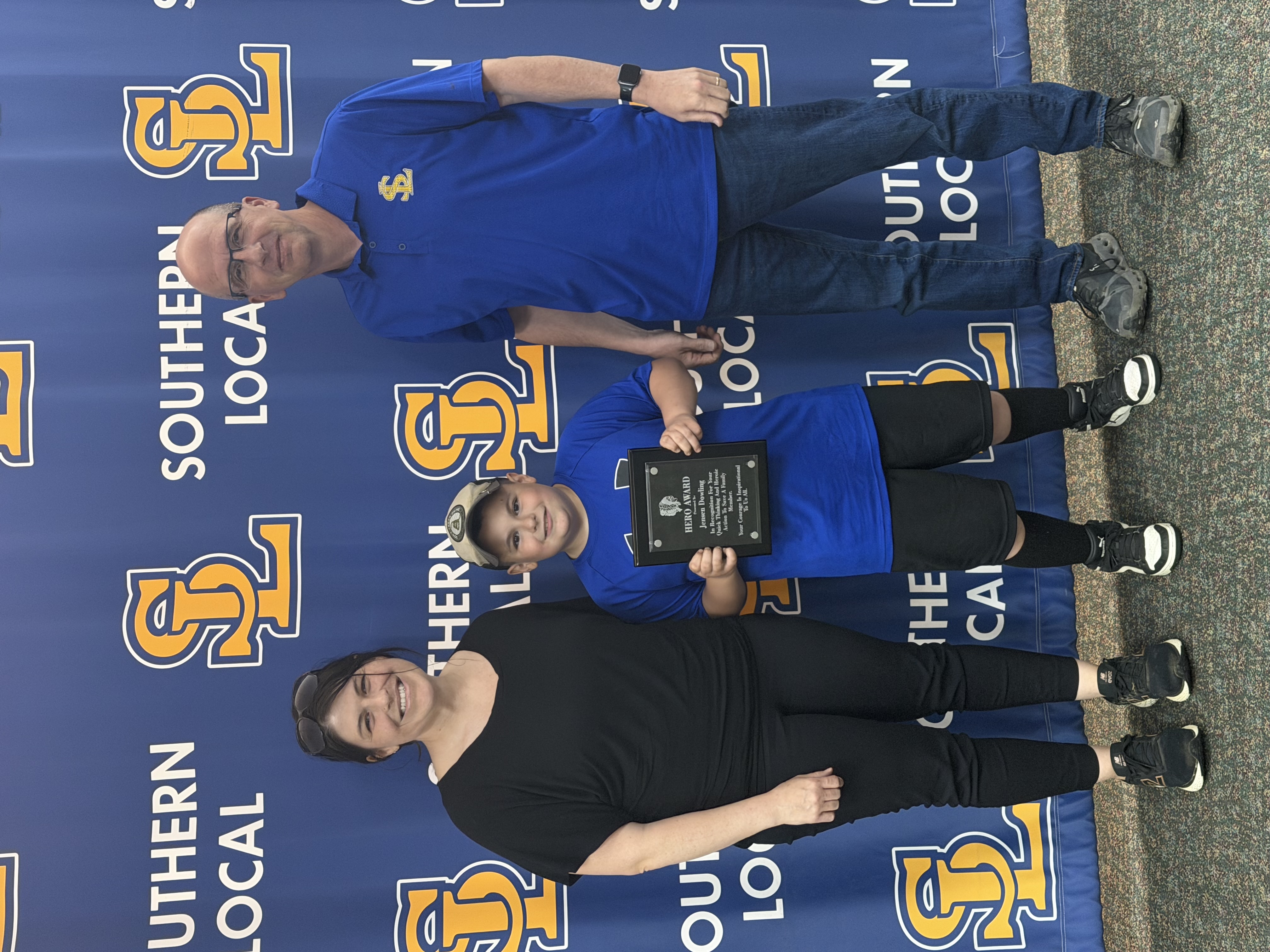 Jensen Dowling, local hero award
