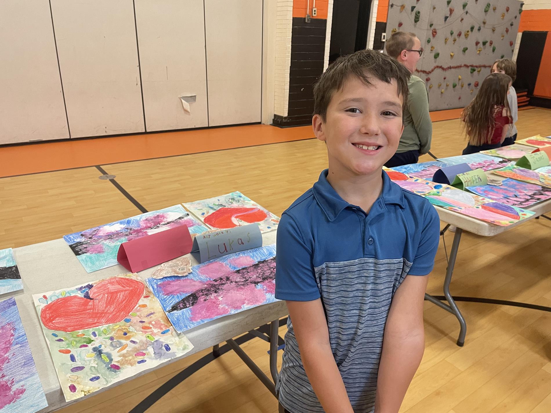 Second Grade Art Fair