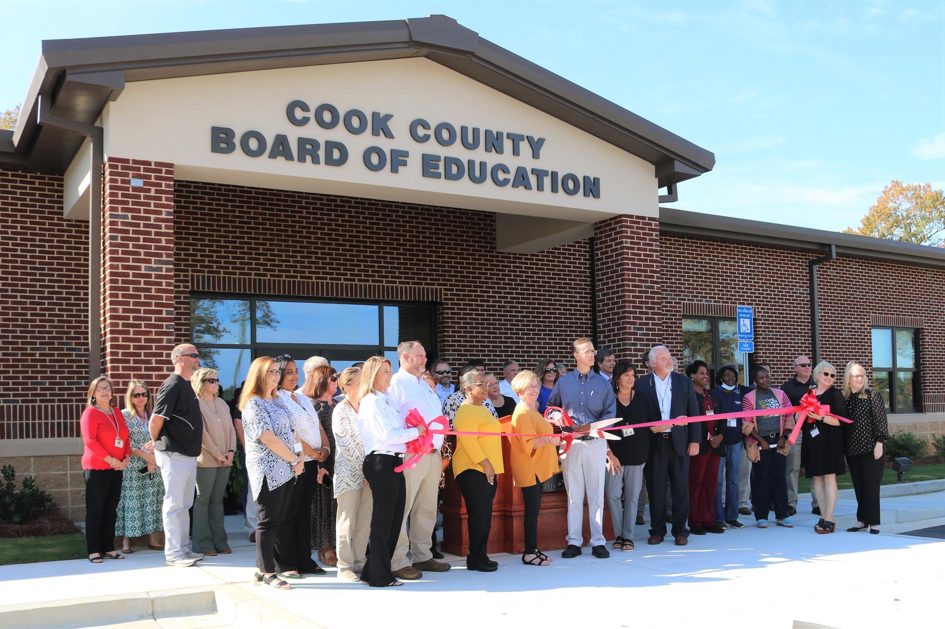 Administrative Building Ribbon Cutting Ceremony
