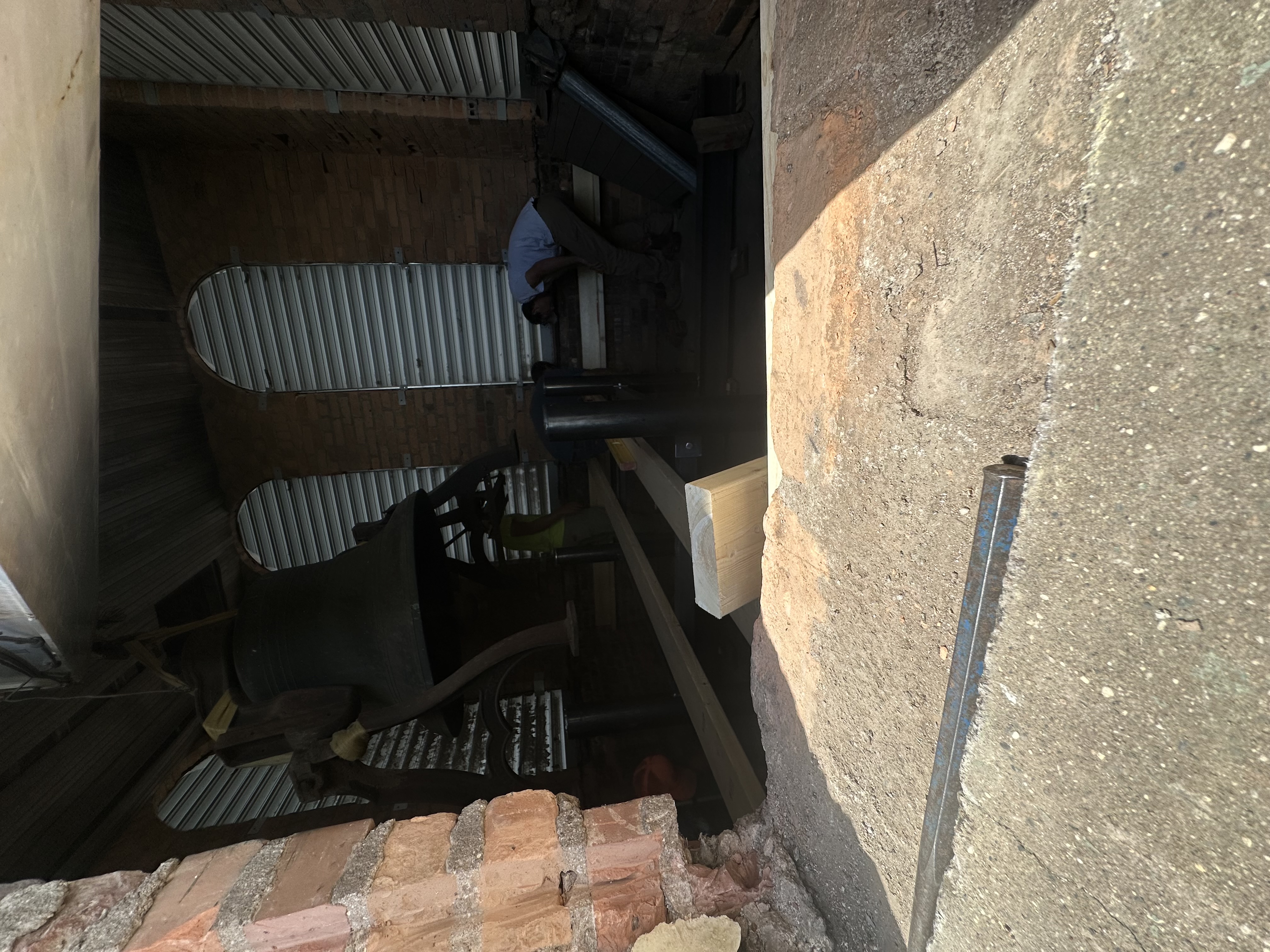 Bell Repair into the room