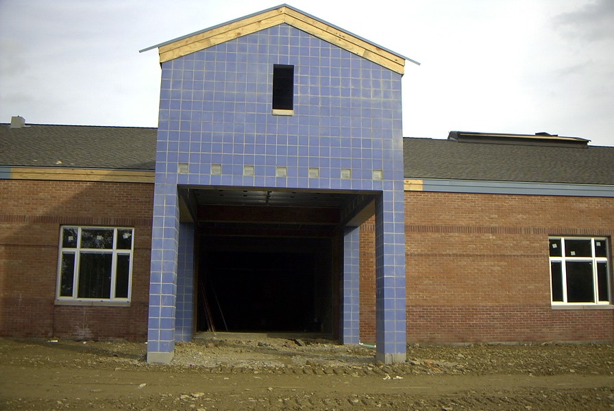 Front of elementary office