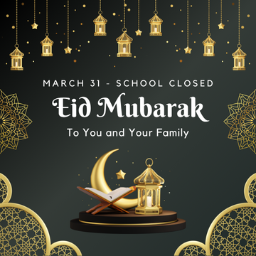 Eid al-Fitr - School is Closed