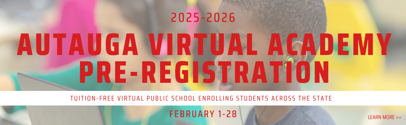 2025-2026 AVA Pre-Registration Graphic