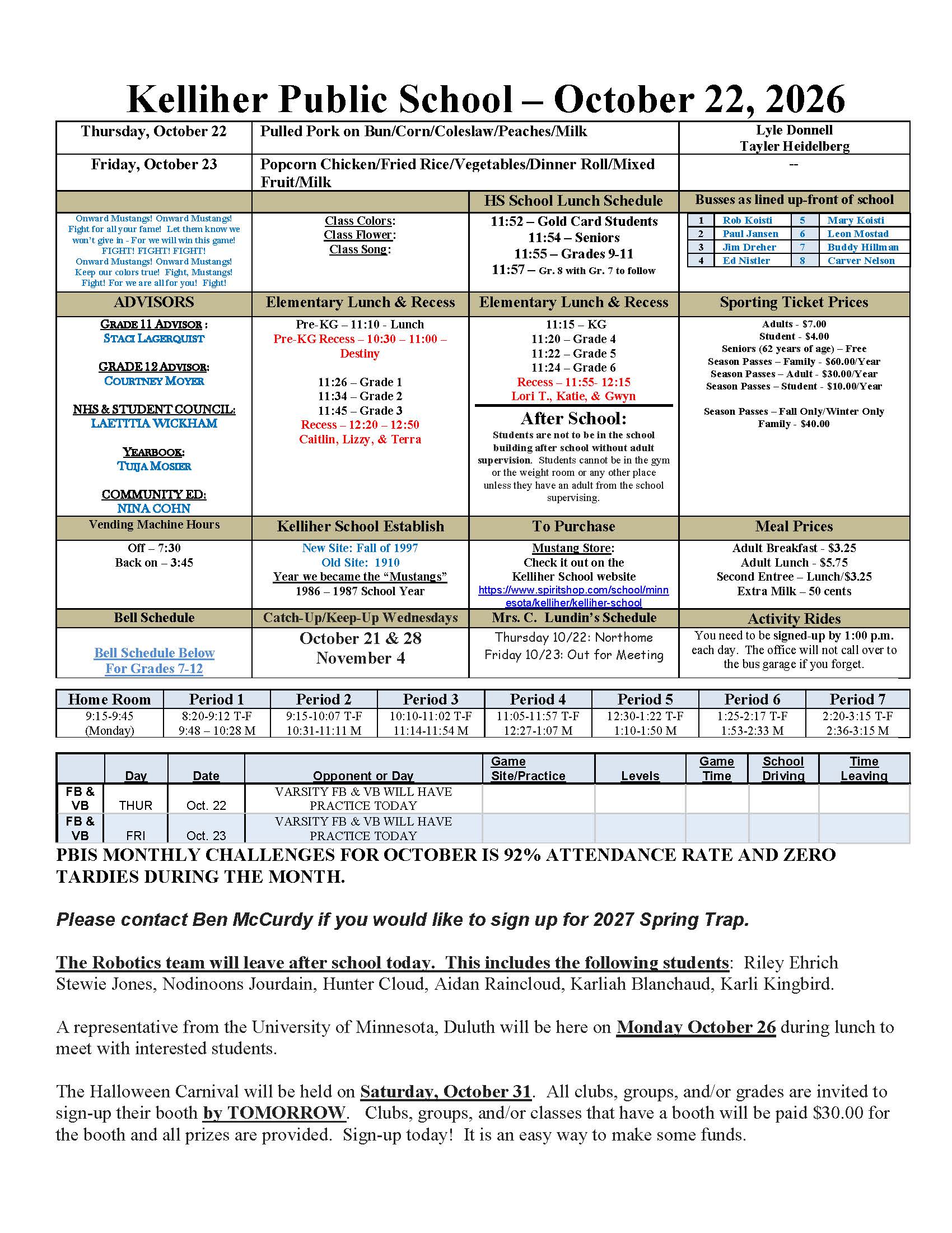 bulletin