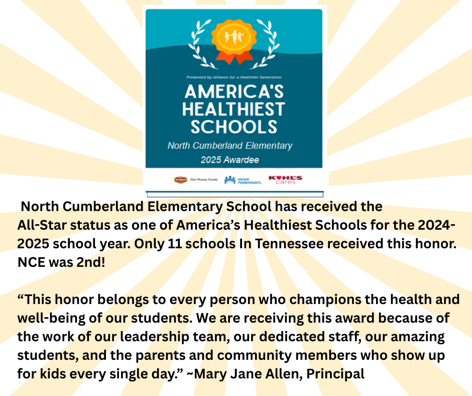 NCE named healthiest school
