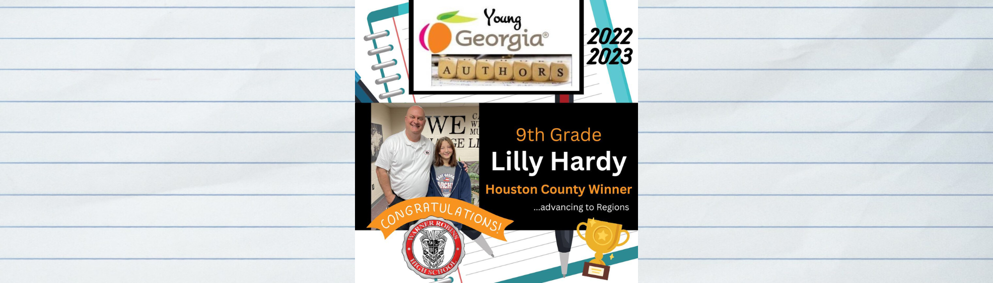 Young Georgia Authors Winner