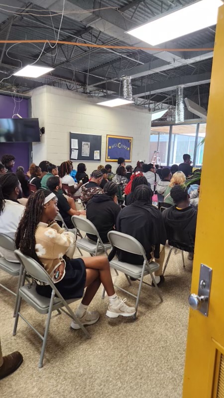 Ms. Ruby Williams held a suicide prevention awareness Program.