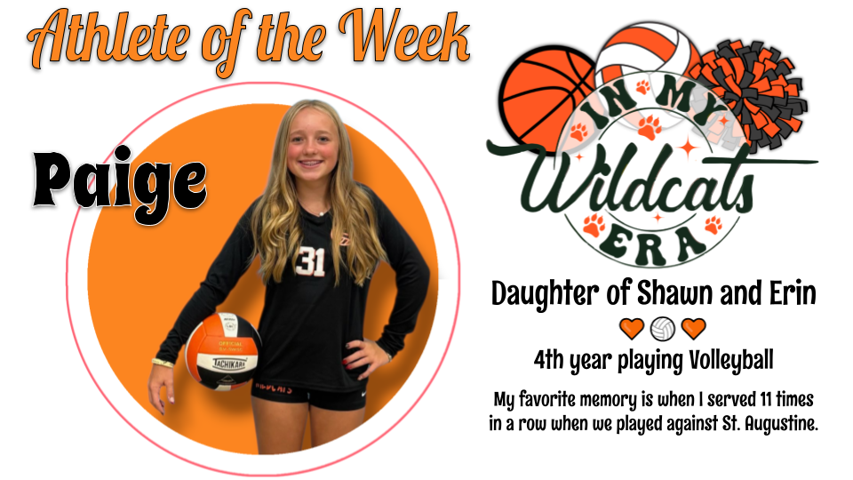 Athlete of the week