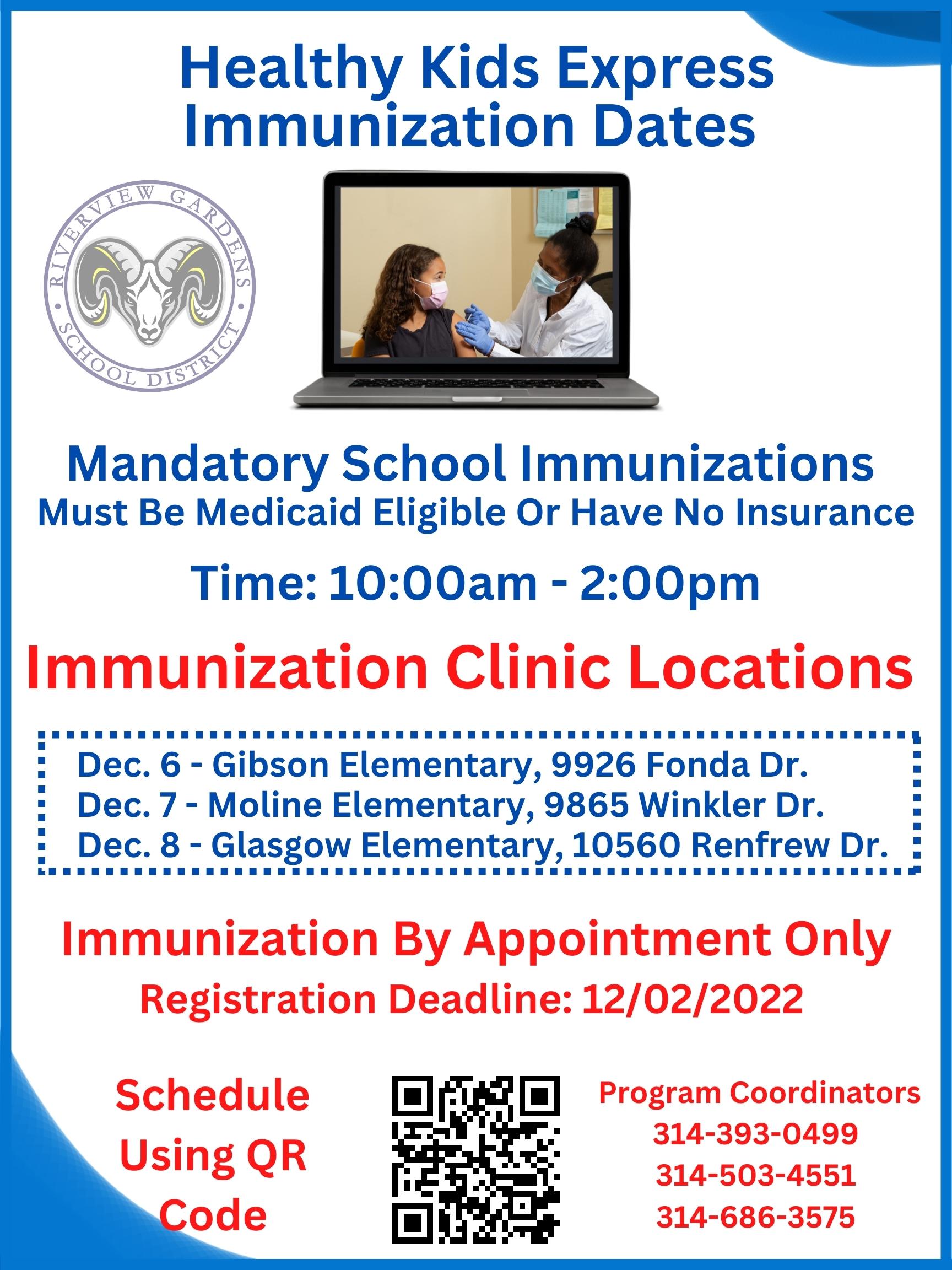 Healthy Kids Immunizations