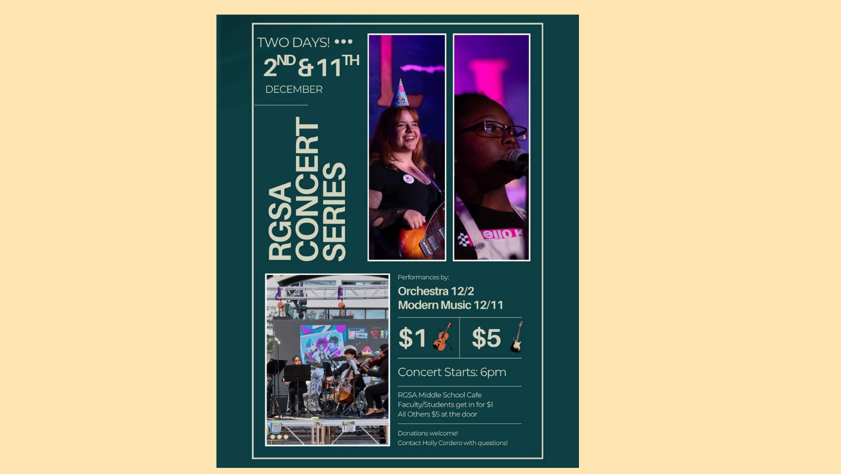 RGSA Concert Series