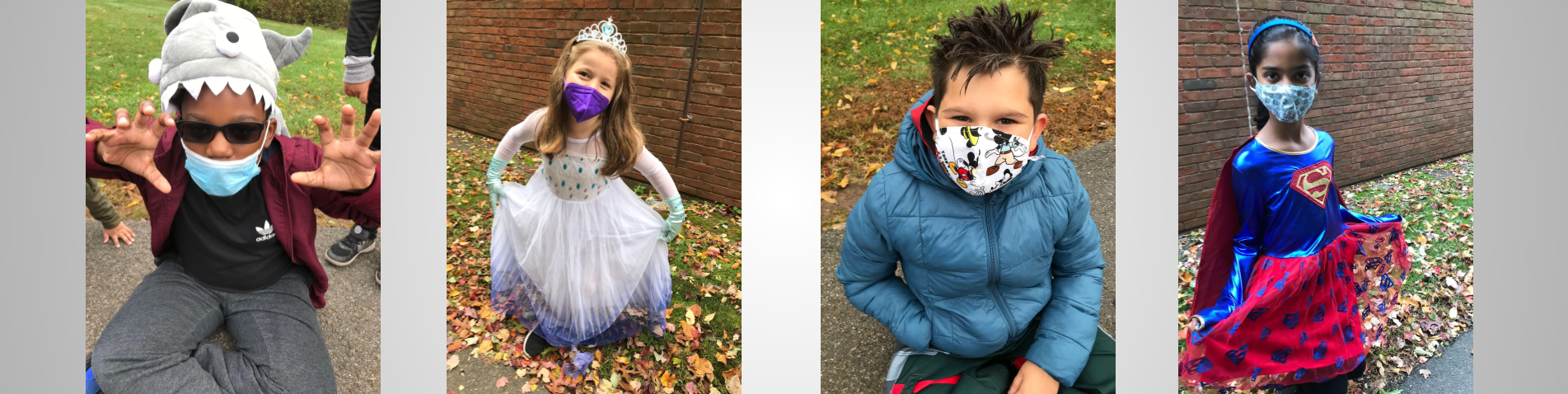 West Hill students show off their Halloween costumes