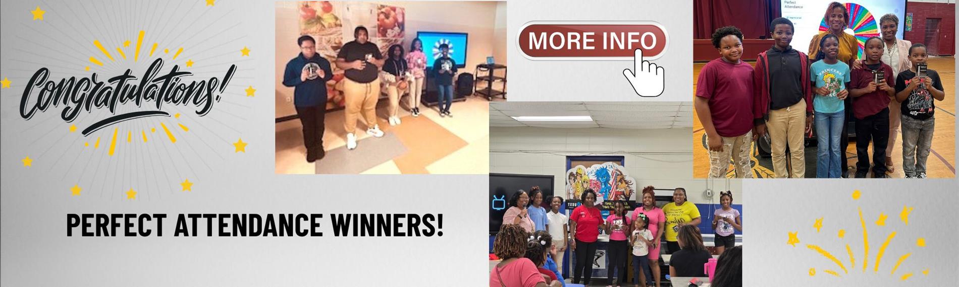 Perfect Attendance Winners