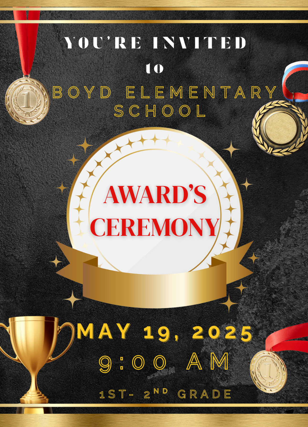 1st & 2nd Grade Awards Program