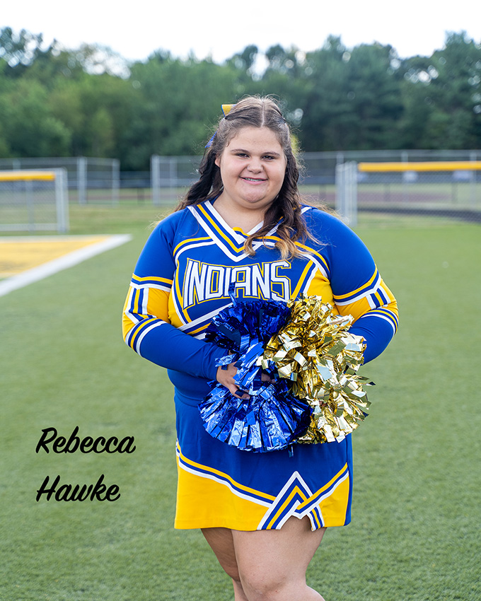 senior Rebecca Hawke