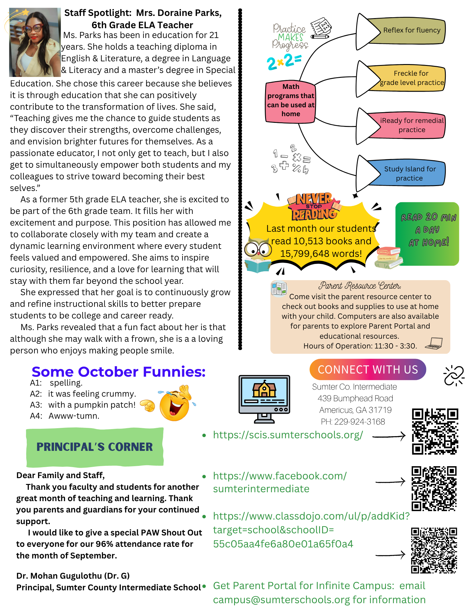 October Newsletter page 2