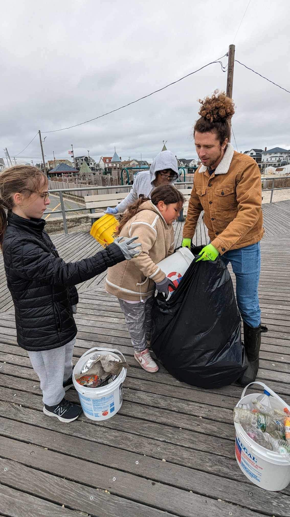 VECC Beach cleanup April 2024