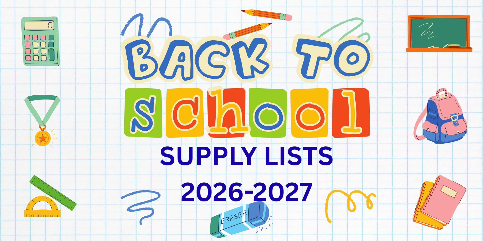 2026-2027 Elementary Supply Lists